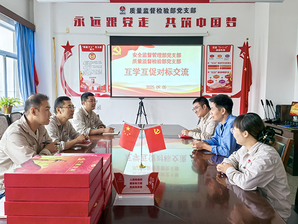 9.5日，安全監督管理部黨支部與質量監督檢驗部黨支部對標交流學習.jpg